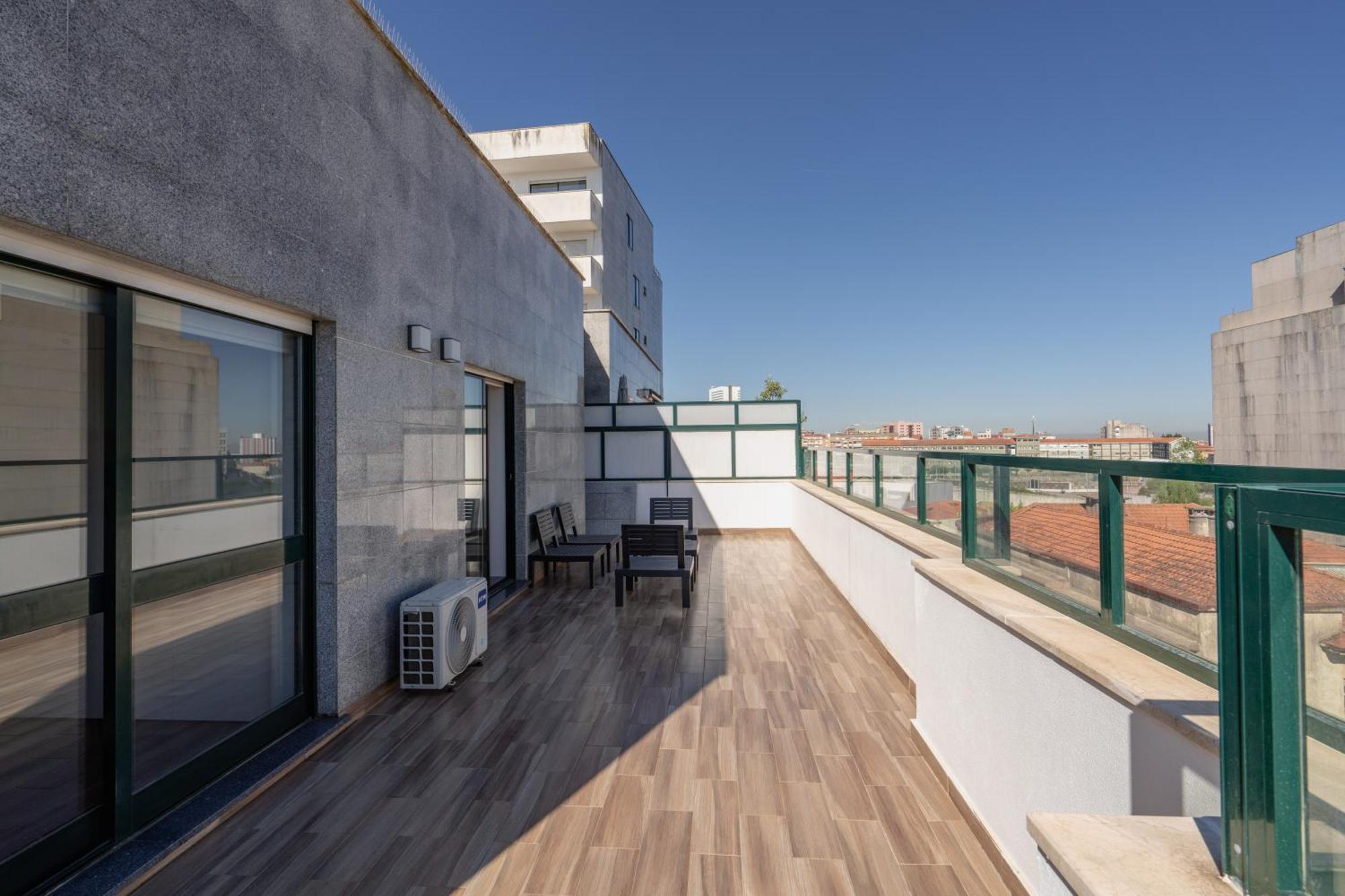 Gaia Terrace Apartamento Qian 2Br Ac L Free Parking Vila Nova de Gaia Ngoại thất bức ảnh